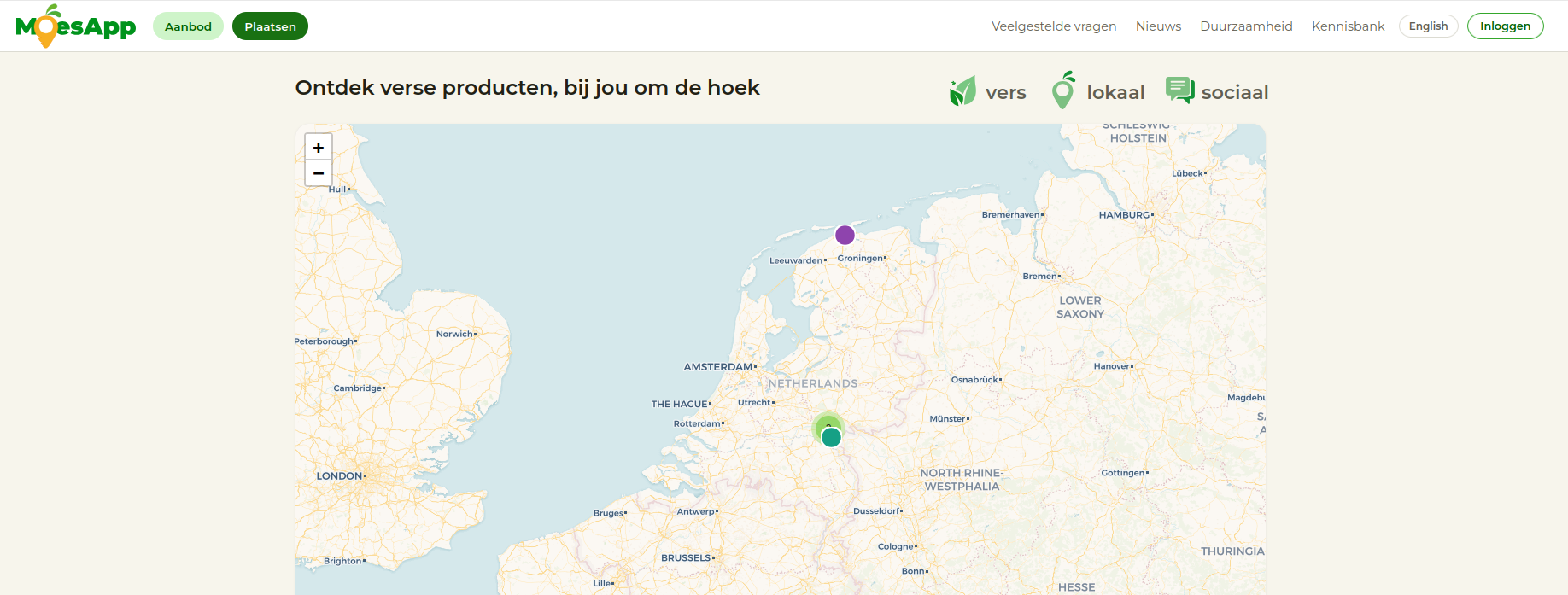 Moesapp Tegen voedselverspilling en alternatief voor de monocultuur